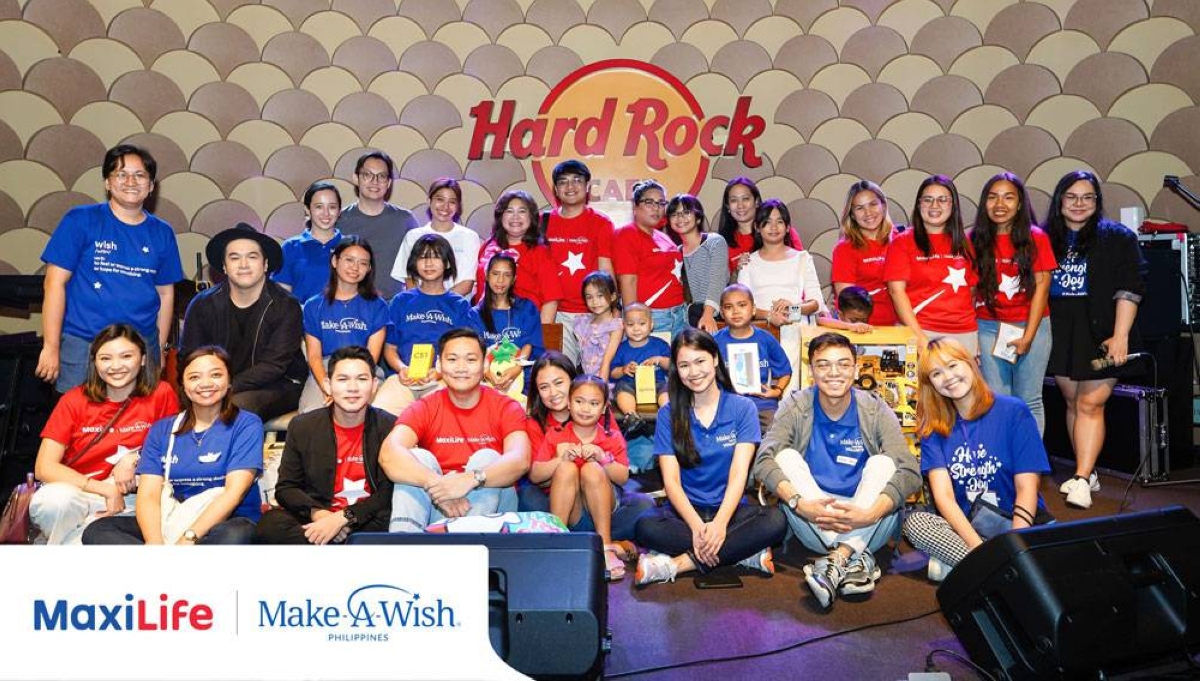 maxilife, make-a-wish philippines grant children's wishes in celebration of love, meaningful volunteerism