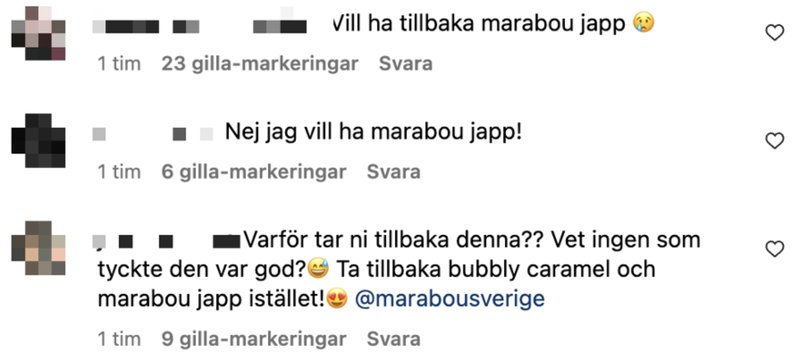kunderna rasar på marabou: “ingen bryr sig”