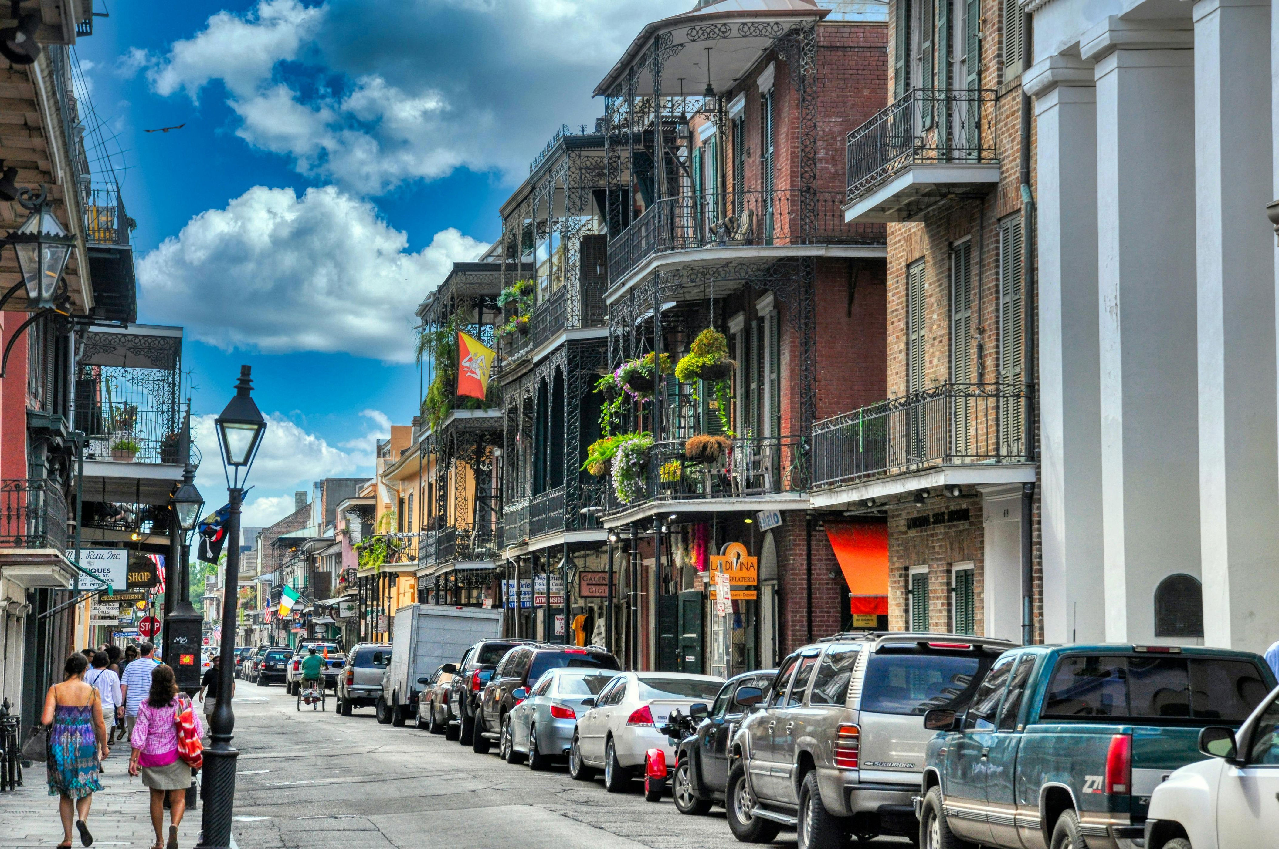 <h3>New Orleans, Louisiana</h3><p>It's an understatement to say that New Orleans is festive. While we all know about <strong><a href="https://www.brit.co/mardi-gras-recipes/">Mardi Gras</a></strong>, it's safe to say there's something fun going on all year round. Our favorite area to explore is the famed French Quarter, but we recommend booking a hotel in the slightly tamer Garden District or a haunted property elsewhere in town. Luckily, NOLA is highly walkable and Ubers are readily available, which makes it so much easier to see it all. Get spooked on a ghost tour with <strong><a href="https://freetoursbyfoot.com/ghost-tour-new-orleans/">Free Tours by Foot</a></strong> (they offer a variety of other, non-occult tours too!). Dance the night away on Frenchman Street, where the best <strong><a href="https://www.brit.co/jazz-playlist/">jazz</a></strong> musicians in the city play.</p>