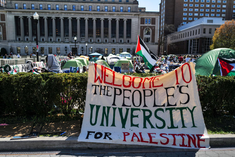 Columbia Faculty Leave School in Support of Pro-Palestinian Students