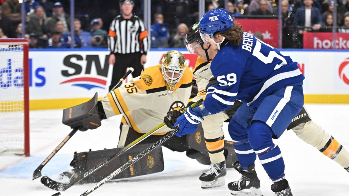 Linus Ullmark Is Bruins' Starting Goalie For Game 2 Vs. Maple Leafs