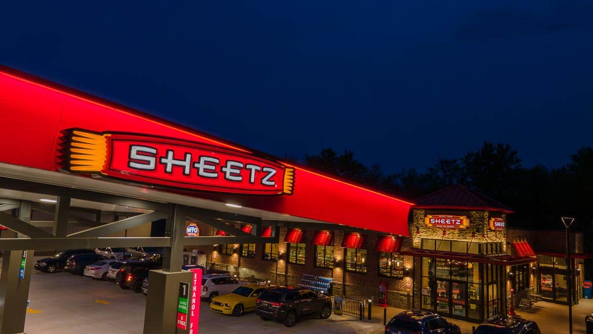 <p>Established in 1952, Sheetz of Altoona, PA is about providing "kicked-up convenience!" Open 24 hours a day, they pride themselves in having "what you need, when you need it." Gas, food, bathrooms.</p> <p>"Honestly mine was when I lived in VA, they had Sheetz and coming from a place that had nothing even remotely close I was skeptical about trying ‘gas station food' but I fell in love with their burgers. I’d put almost everything on it: cheese sticks, marinara, BBQ sauce; honestly all but about 3 or 4 toppings and that was damn near heaven."</p>