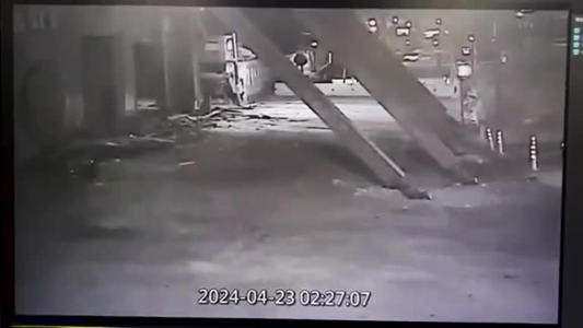 CCTV captures building collapsing in Taiwan aftershocks<br><br>
