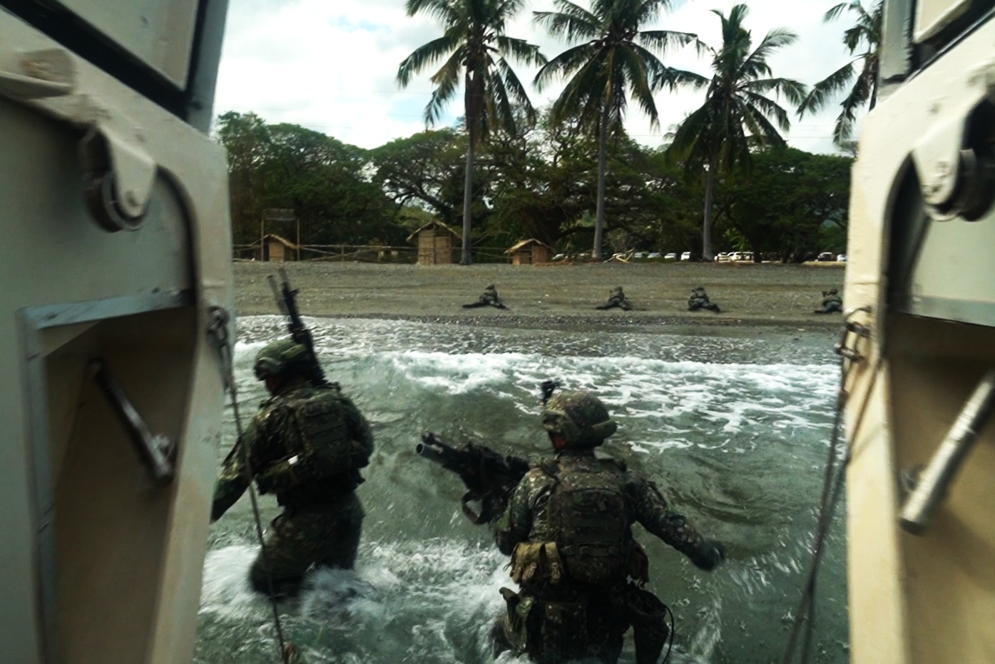 rp-us marines exercises end with outreach in maguindanao