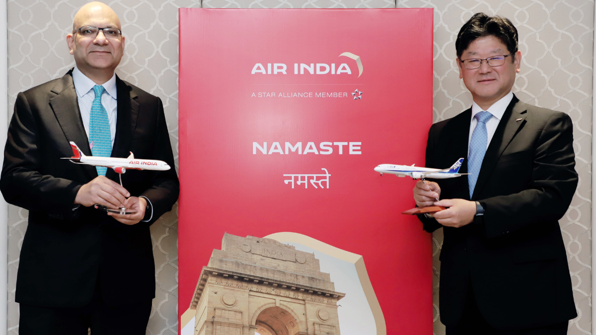 mega airline alliance: air india enters into codeshare partnership with japanese airline all nippon airways