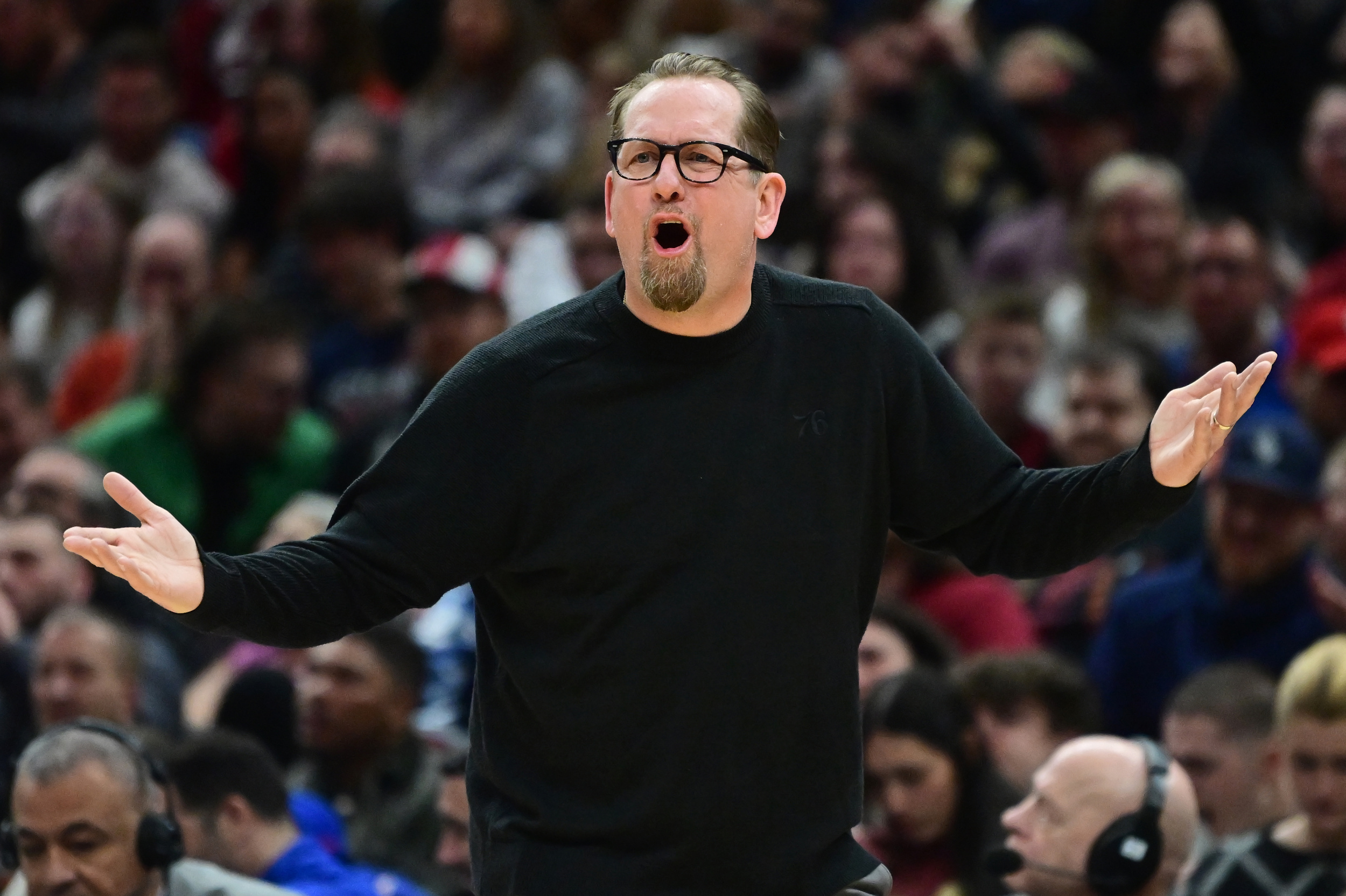 nick nurse blames referees for 76ers’ meltdown in game 2 loss