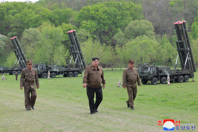 Kim Jong-un leads North Korea’s first nuclear counterattack drill