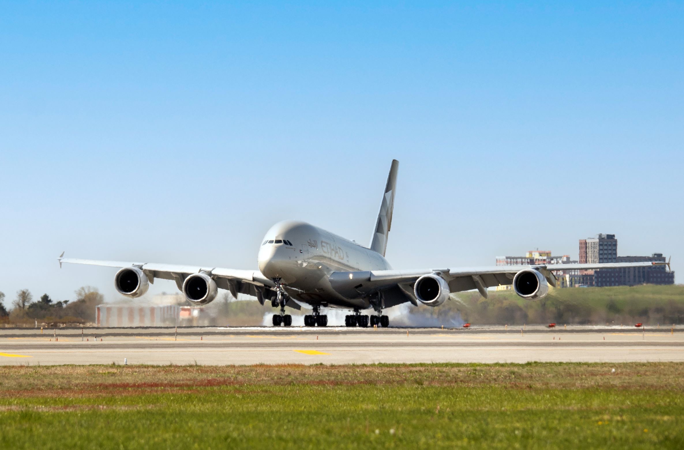 etihad launches 'airbus a380' to new york
