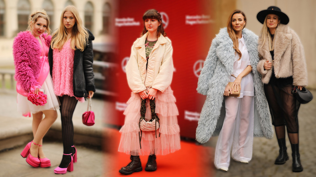 streetstyle z pražského fashion weeku: módní styl hostů je trendy víc než hlavní program. vládnou mu luxusní značky a kreativita