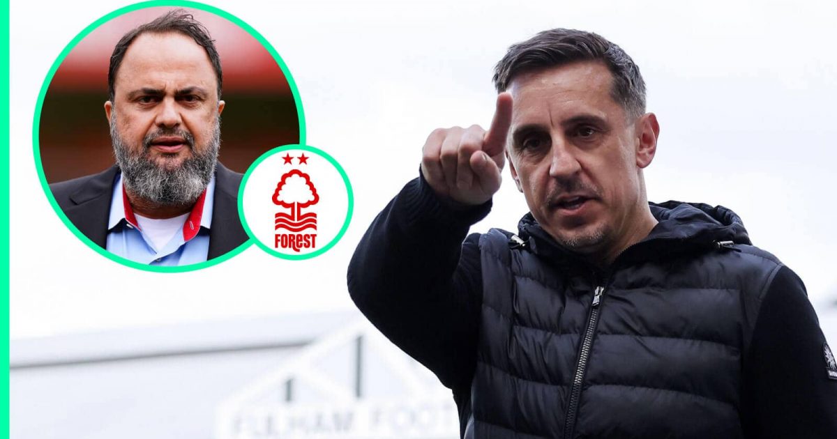 nottingham forest consider ‘legal action’ against sky sports over gary neville’s comments