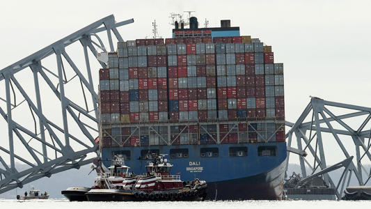 Baltimore says Dali cargo ship was 
