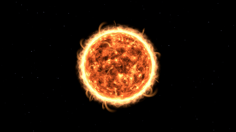 Illustration of the Sun