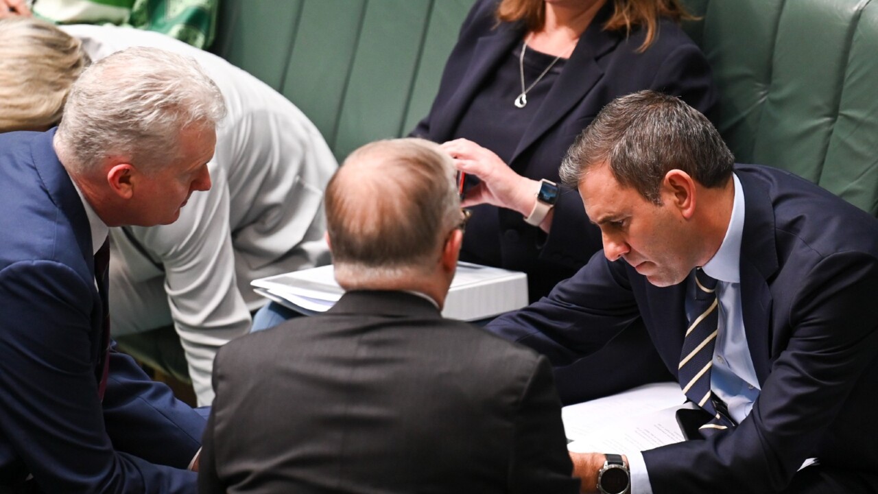 ‘do most australians give a stuff?’: jim chalmers’ budget surplus questioned