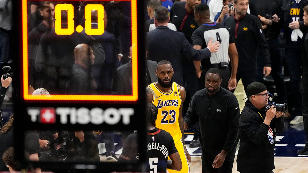 lebron james rips nba replay center in expletive rant after nuggets top lakers with buzzer-beater