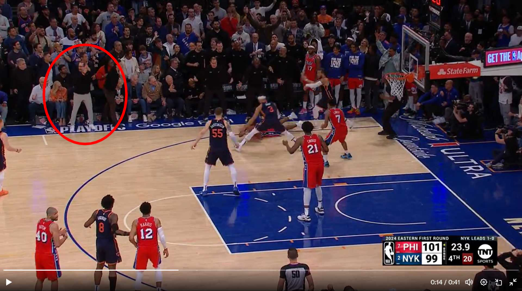 did nick nurse really call timeout before the knicks' miraculous game 2 sequence? the 76ers coach might have a case