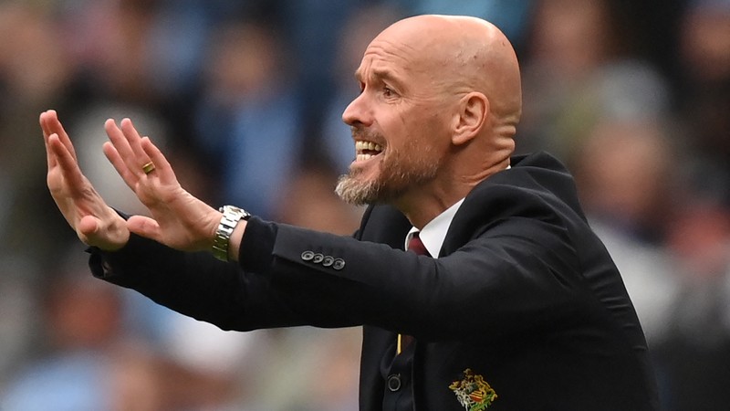 erik ten hag says reaction to manchester united’s fa cup win a ‘disgrace’