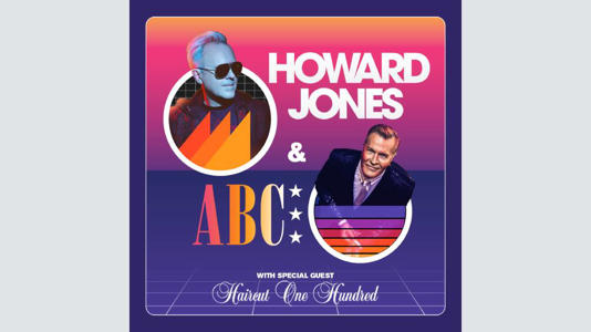 Howard Jones, ABC and Haircut 100 Team Up for New Wave Extravaganza North American Tour<br><br>