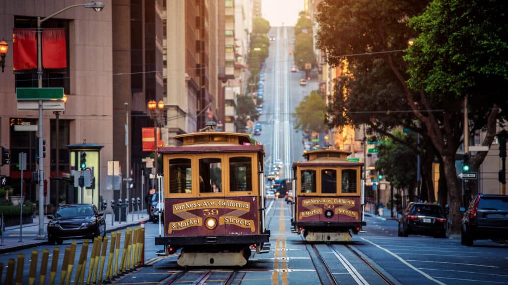 <p>Although the actual city of San Francisco only houses a few major tech companies like Twitter (X) and Uber, the surrounding Bay Area, including Silicon Valley, is home to a majority of powerful tech companies such as Google, Facebook (Meta), Apple, and Tesla.</p>