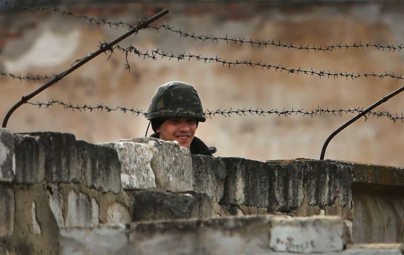 situation in crimea: rf forces intensified construction of fortifications throughout peninsula
