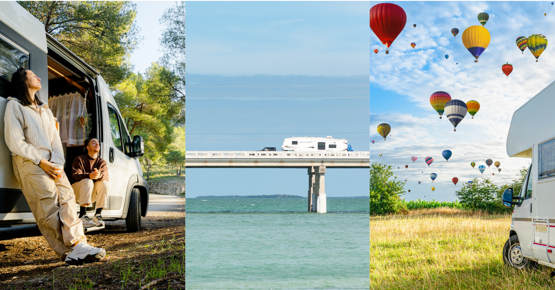 <p>Ah, the great American road trip. A tried-and-true way to experience everything from the rolling hills of the Appalachian mountains to the sparkling California coast. And how better to see the country than in a recreational vehicle?</p>  <p>RVs offer many of the comforts of home (or a hotel) as well as the portability of a vehicle. If you’re new to RVing, here are a few easy starter trips to try. Pack up the family and pets and hit the road!</p>