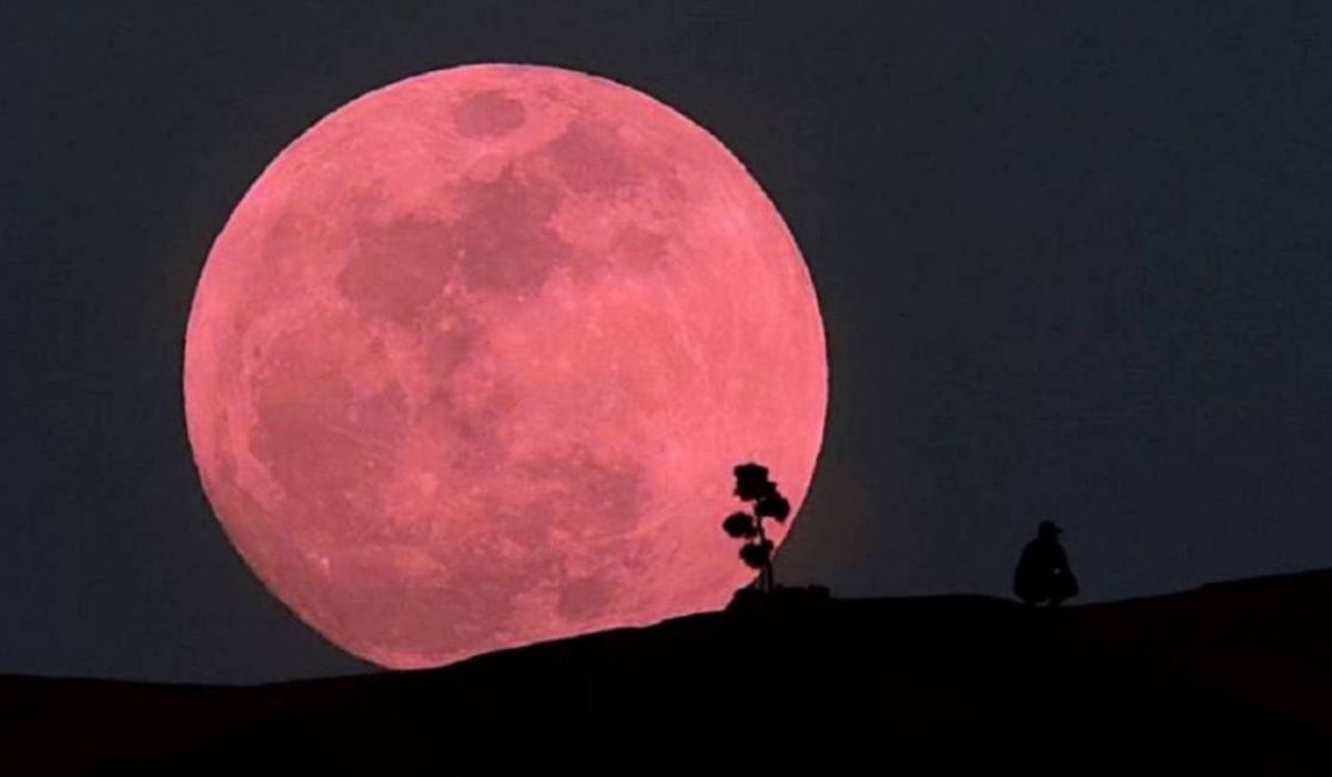 luna rosa 2024 en chile: a qué hora y cuándo es, y cómo ver esta semana la luna llena de abril