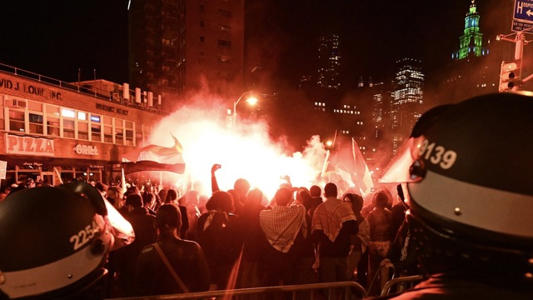 Dozens arrested during pro-Palestinian protests at NYU<br><br>