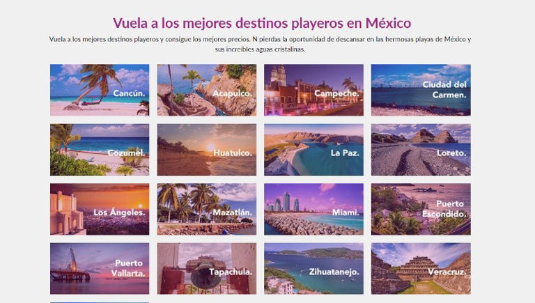 ¡Vuelos baratos con Volaris! Descubre las playas de México con un 40 % ...