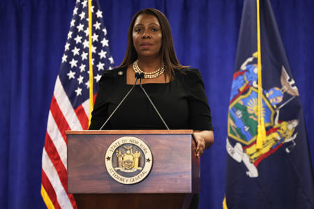 Letitia James Gives Pro-Palestinian Protesters a Red Line<br><br>
