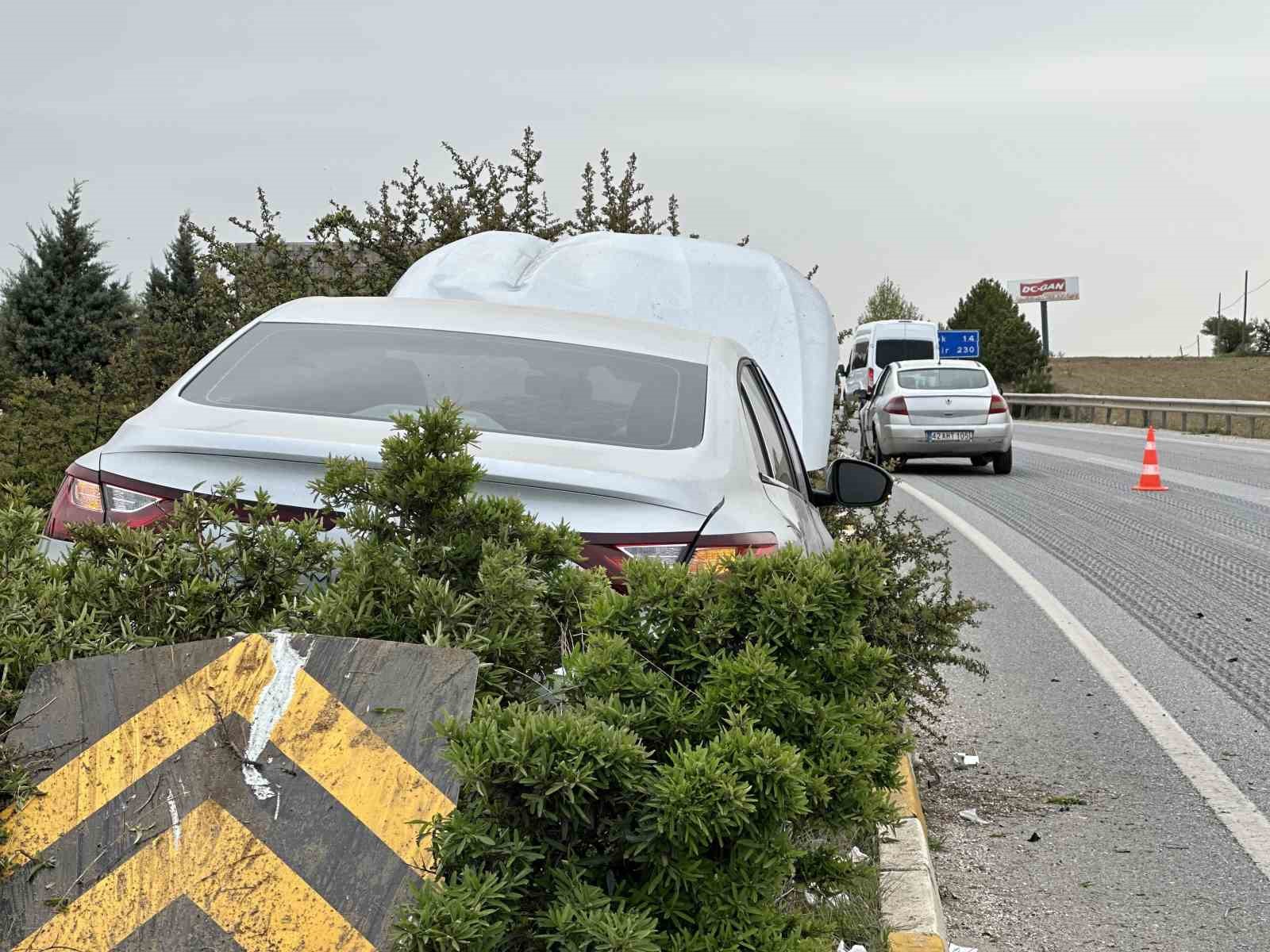 uşak’ta trafik kazası: 5 yaralı