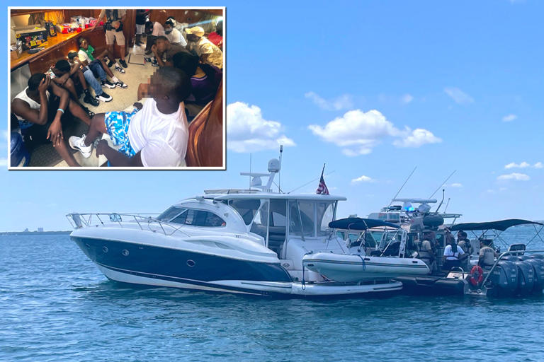 Florida cops bust luxury yacht full of Haitian migrants