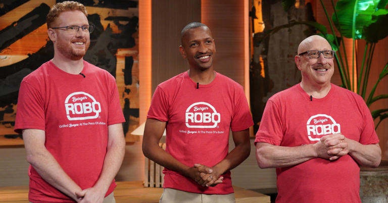 RoboBurger co-founders Dan Braido, Audley Wilson and Andy Siegel.