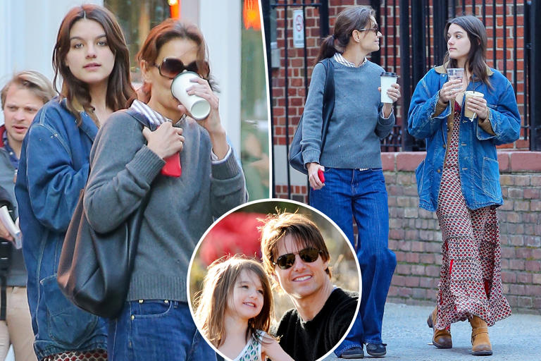 Suri Cruise grabs coffee with mom Katie Holmes after celebrating 18th birthday without estranged dad Tom