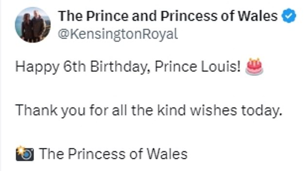 royal fans left delighted at prince louis's birthday photo