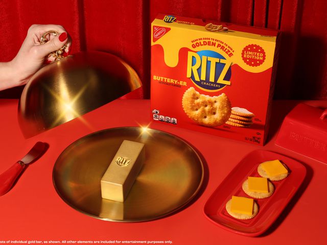 ritz is launching the ritziest ritz cracker ever