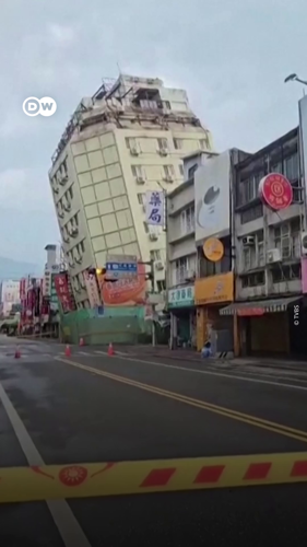 Taiwan struck by quake aftershocks