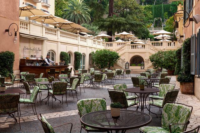 this luxury hotel in rome was named one of the best hotels in the world by t+l readers — and has the most beautiful courtyard i've ever seen