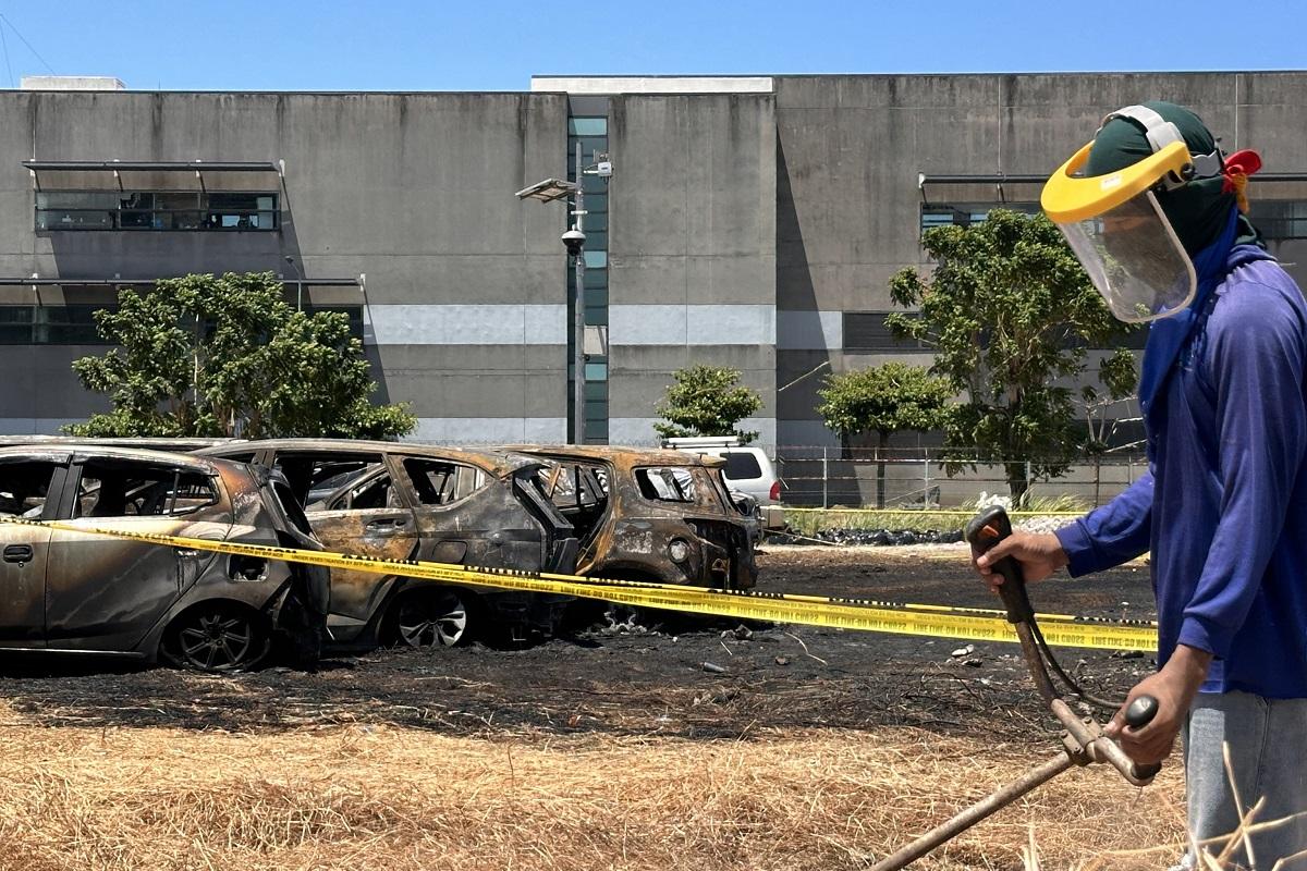 miaa, bfp, dotr continue probe into naia parking lot fire
