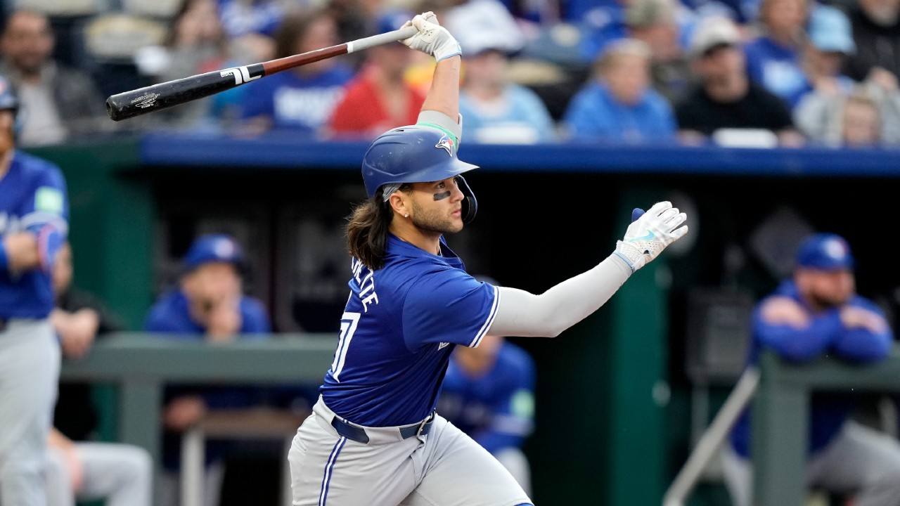 bo bichette not in blue jays lineup against royals