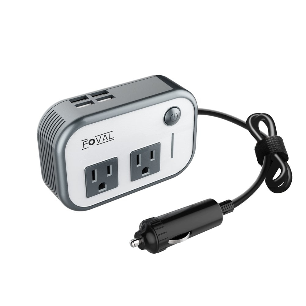 <p><a href="https://www.amazon.com/Foval-Power-Inverter-Converter-Charger/dp/B074KWP2HJ/r">BUY NOW</a></p><p>$20</p><p><a href="https://www.amazon.com/Foval-Power-Inverter-Converter-Charger/dp/B074KWP2HJ/r" class="ga-track"><strong>Foval Car Power Inverter</strong></a> ($20, originally $26)</p> <p>Let's face it: traveling with multiple people can be tough when there's only one carport to charge your phone with. Luckily, this car power converter - complete with two sockets and four USB charging ports - gives everyone's phone the ability to juice up at once.</p>