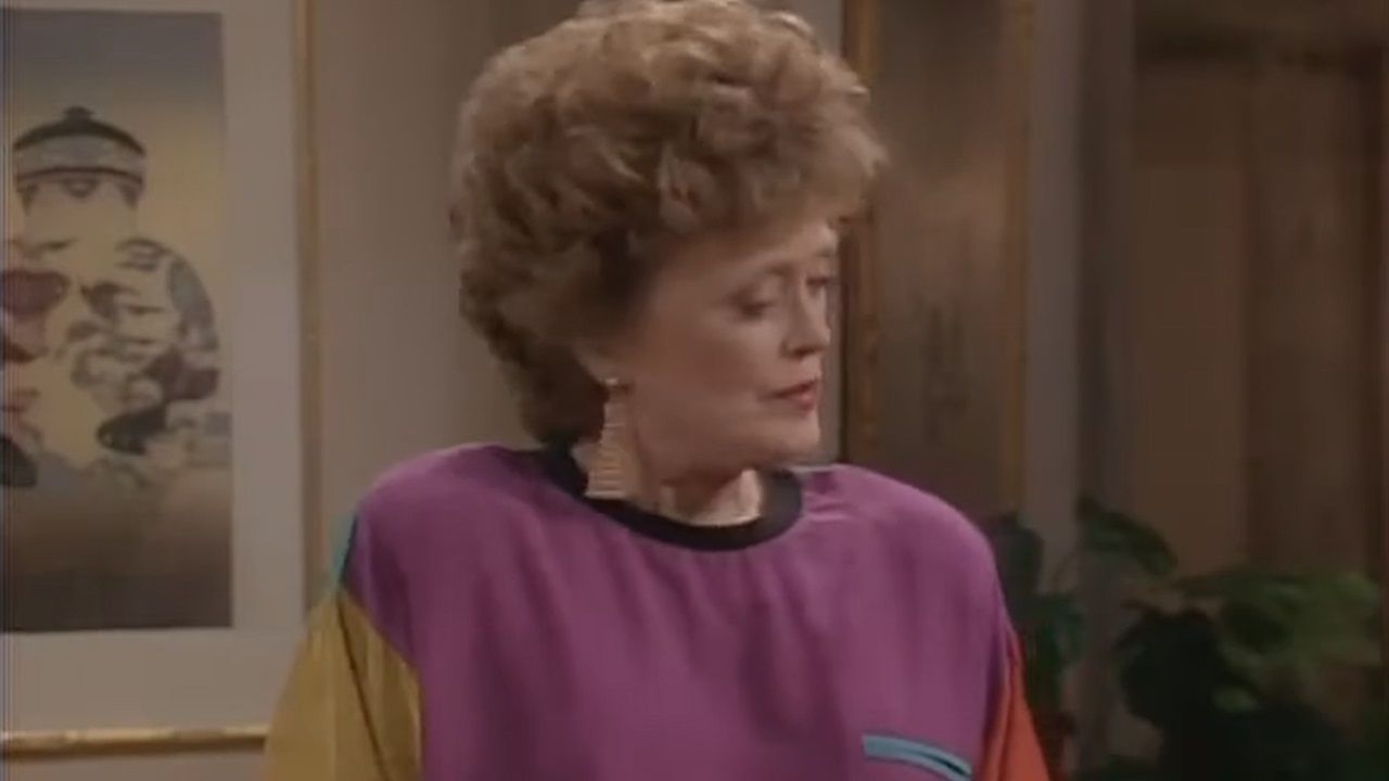 <p>                     You might think a Southern belle like Rue McClanahan's Blanche Devereaux would be all prim and proper, but Blanche could give it as good as she got it. After getting sassed by Sophia for her age ("Wake up and smell the coffee, ya fossil!"), Blanche retorted with an equally vicious and exceptionally funny comeback in the Season 6 ep "Snap Out of It."                   </p>
