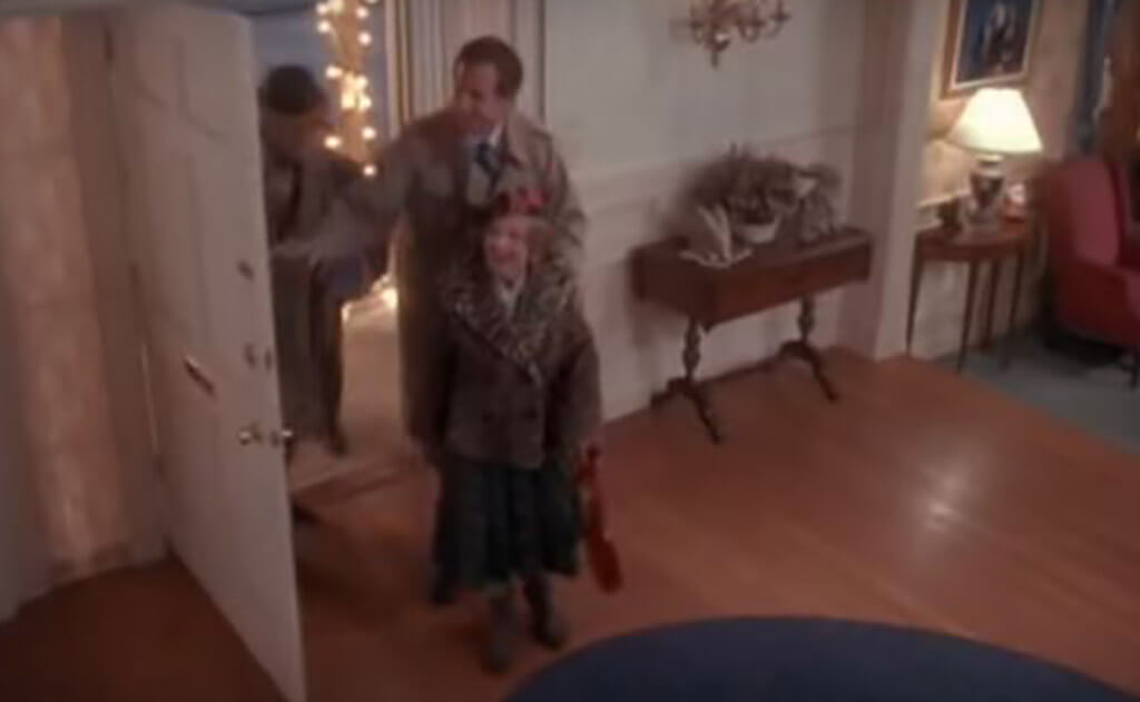 <p>The arrival of Uncle Lewis and Aunt Bethany wasn't just a stressful time for Clark Griswold, but apparently the Earth's crust as well. While filming the scene where Lewis and Bethany arrive at the Griswold home, you may notice a small shaking of the camera as they walk through the front door.</p> <p>This was the result of a minor earthquake during production that wasn't even really noticed until after the scene had already been filmed. It would be hard to notice without prior knowledge there was a small earthquake during that time.</p>