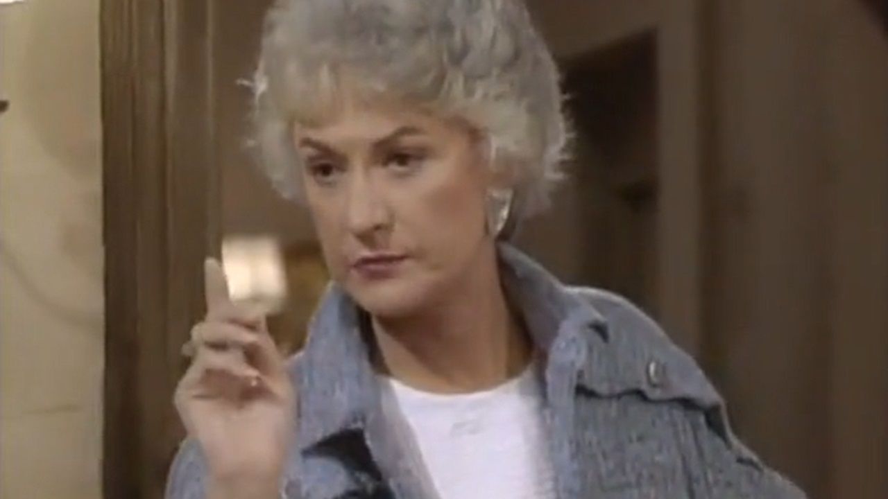 <p>                     After the ladies' Miami home is robbed while they're at a Madonna concert in the Season 1 episode "Break In," Rose is still a bit unnerved following the burglary. However, that didn't save Ms. Nylund from being the butt of the jokes, with Dorothy canceling out a loving endearment with a laugh-worthy insult.                   </p>