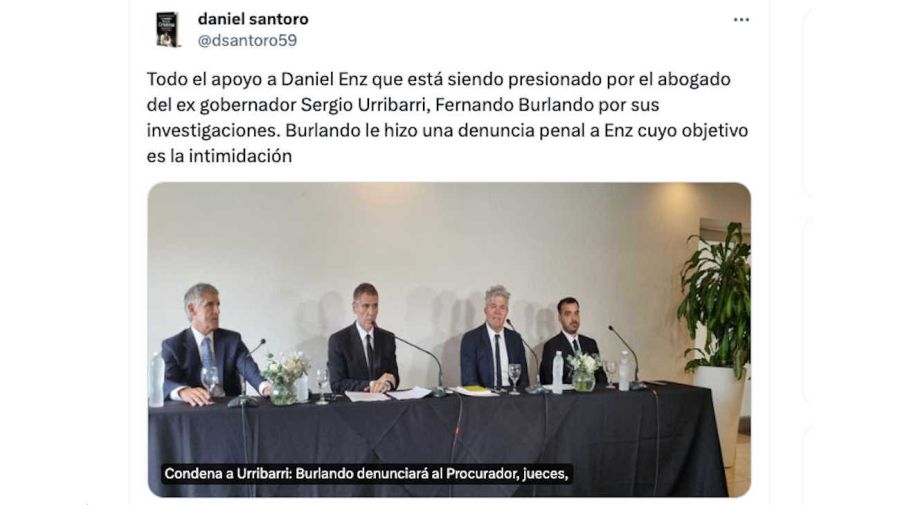caso urribarri: fernando burlando apelará la condena y denunciará a un medio y a miembros de la justicia
