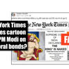 Altered New York Times cover mocking Indian PM Modi circulates online ahead of polls<br>
