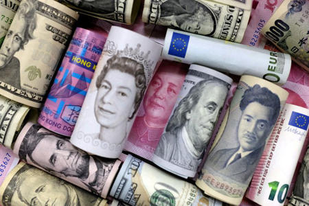 Dollar recovers from PMI slump, yen closes in on 155 per dollar<br><br>