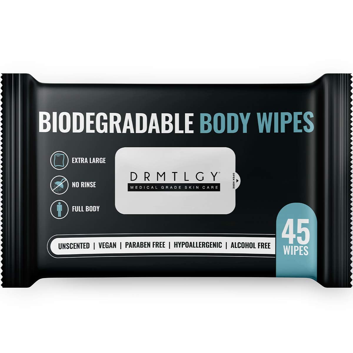 <p><a href="https://www.amazon.com/DRMTLGY-Body-Shower-Wipes-Women/dp/B081B99P7G">BUY NOW</a></p><p>$13</p><p><a href="https://www.amazon.com/DRMTLGY-Body-Shower-Wipes-Women/dp/B081B99P7G" class="ga-track"><strong>DRMTLGY Body Shower Wipes</strong></a> ($13)</p> <p>If you haven't had time to shower (don't worry, we won't tell), body wipes are the next best thing. These are biodegradable, and unscented, which is helpful for folks with sensitive skin.</p>