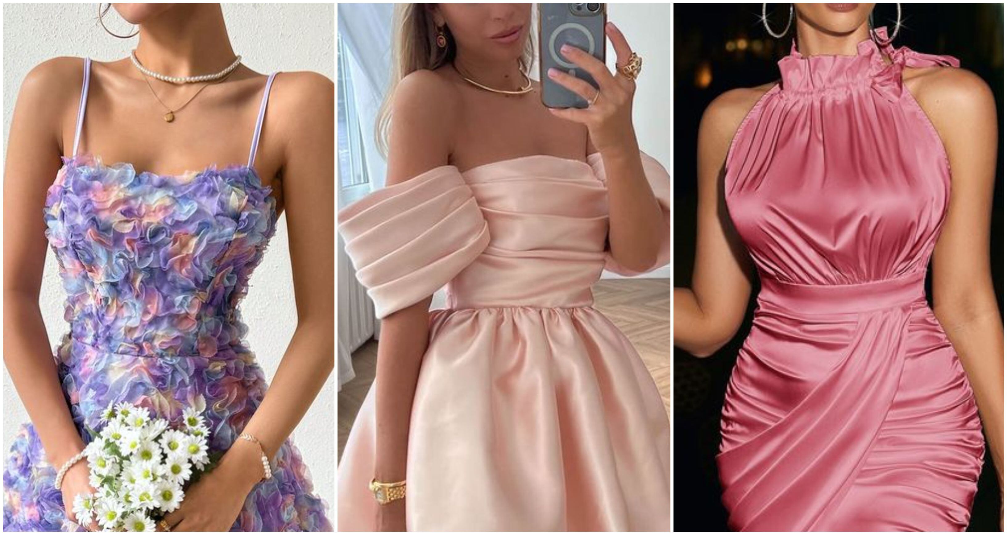 ¿qué son los vestidos mini esculturales en tendencia esta temporada? 3 looks para combinarlos