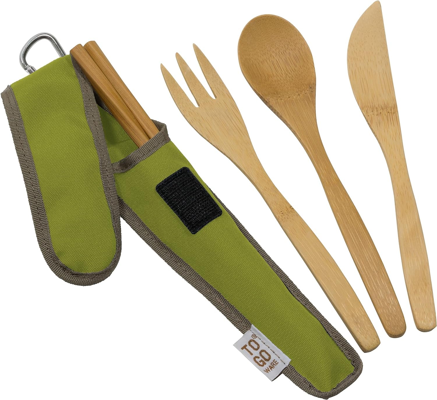 <p><a href="https://www.amazon.com/Bamboo-Travel-Utensils-Go-705105479308/dp/B002BFUPUM/?th=1">BUY NOW</a></p><p>$14</p><p><a href="https://www.amazon.com/Bamboo-Travel-Utensils-Go-705105479308/dp/B002BFUPUM/?th=1" class="ga-track"><strong>To Go Ware Bamboo Travel Utensils</strong></a> ($14)</p> <p>Being on the road doesn't mean you can't eat! These travel utensils are reusable so that your car can stay extra clean without all of the excess waste and trash. </p>