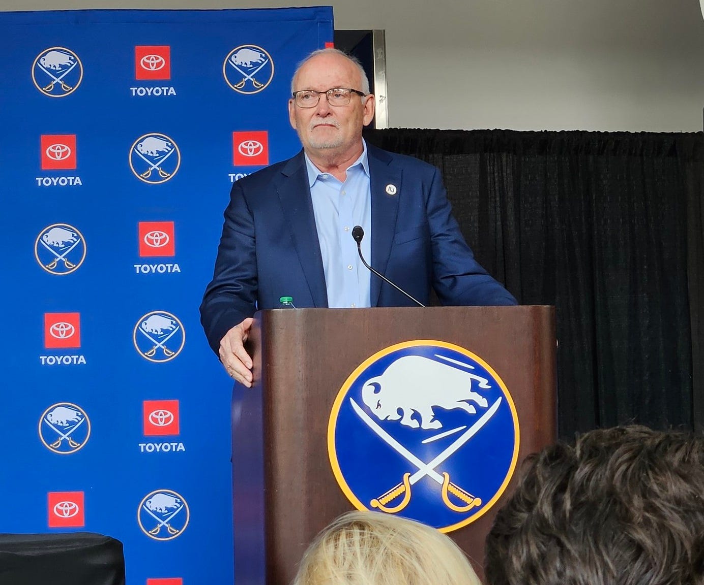 Lindy Ruff Settled In Tuesday As New Head Coach Of Sabres