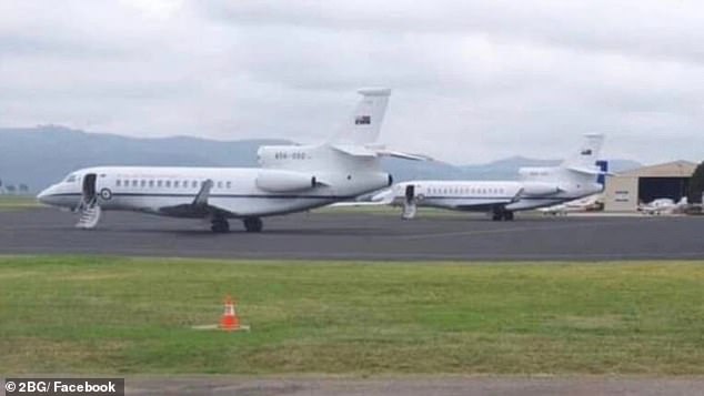 premier slammed for taking two private jets to the same destination